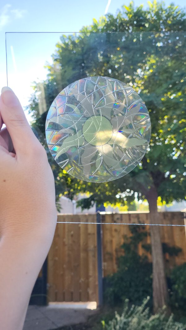 Suncatcher Sticker Blij Zonnetje - Afbeelding 8