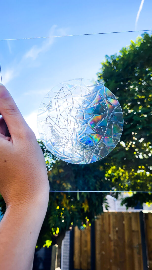 Suncatcher Sticker Edelstenen